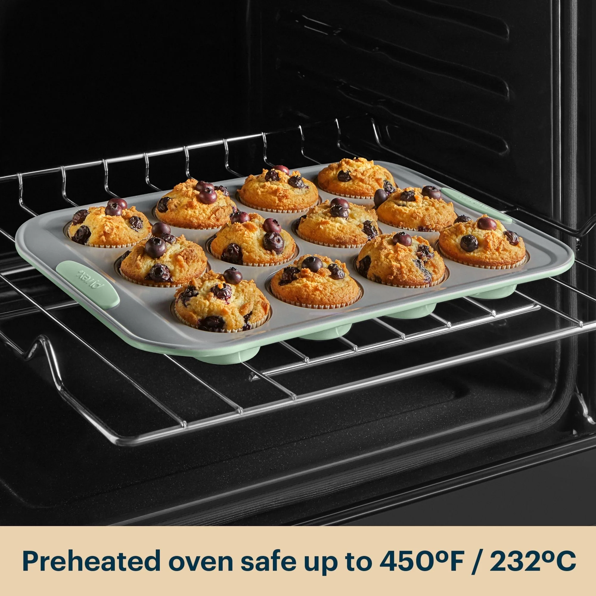 Pyrex® Metal Bakeware 8-Piece Set in Sage - Image 6
