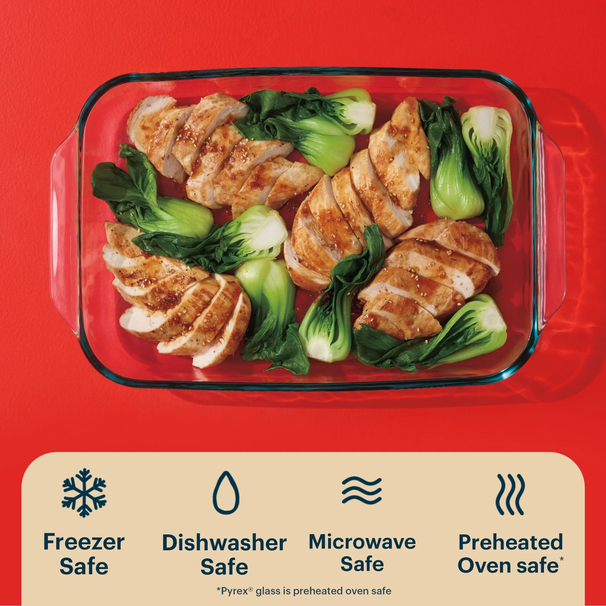 Pyrex® Basics 4-piece Glass Bakeware Set - Image 5