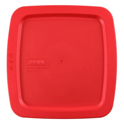 Pyrex® Red Lid for Easy Grab® 8" Square Glass Baking Dish