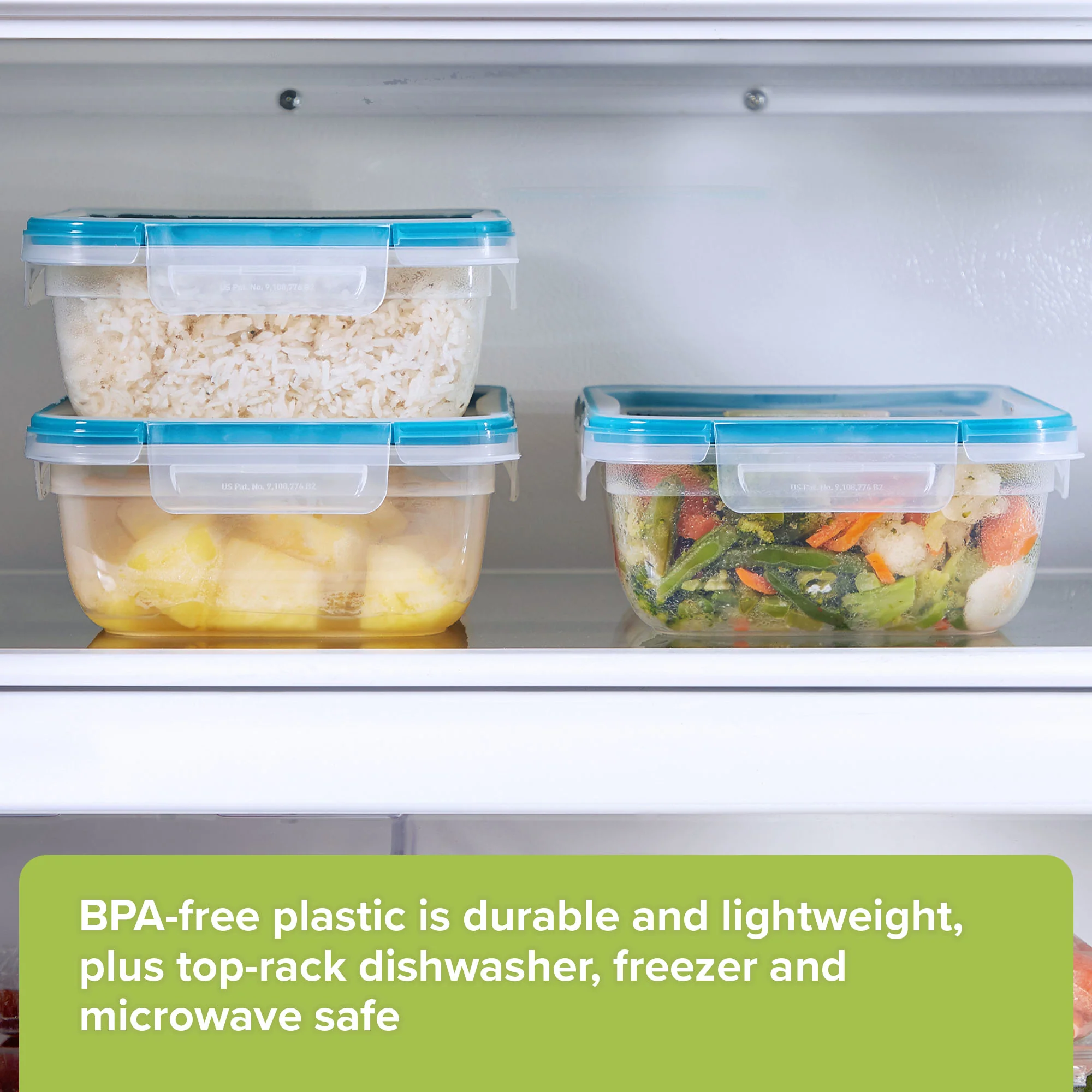 Snapware® Total Solution® 6-piece Rectangular Plastic Food Storage Set - Image 6